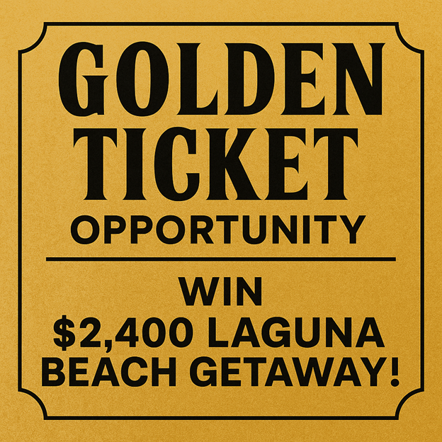Luxury Laguna Beach Escape Raffle 