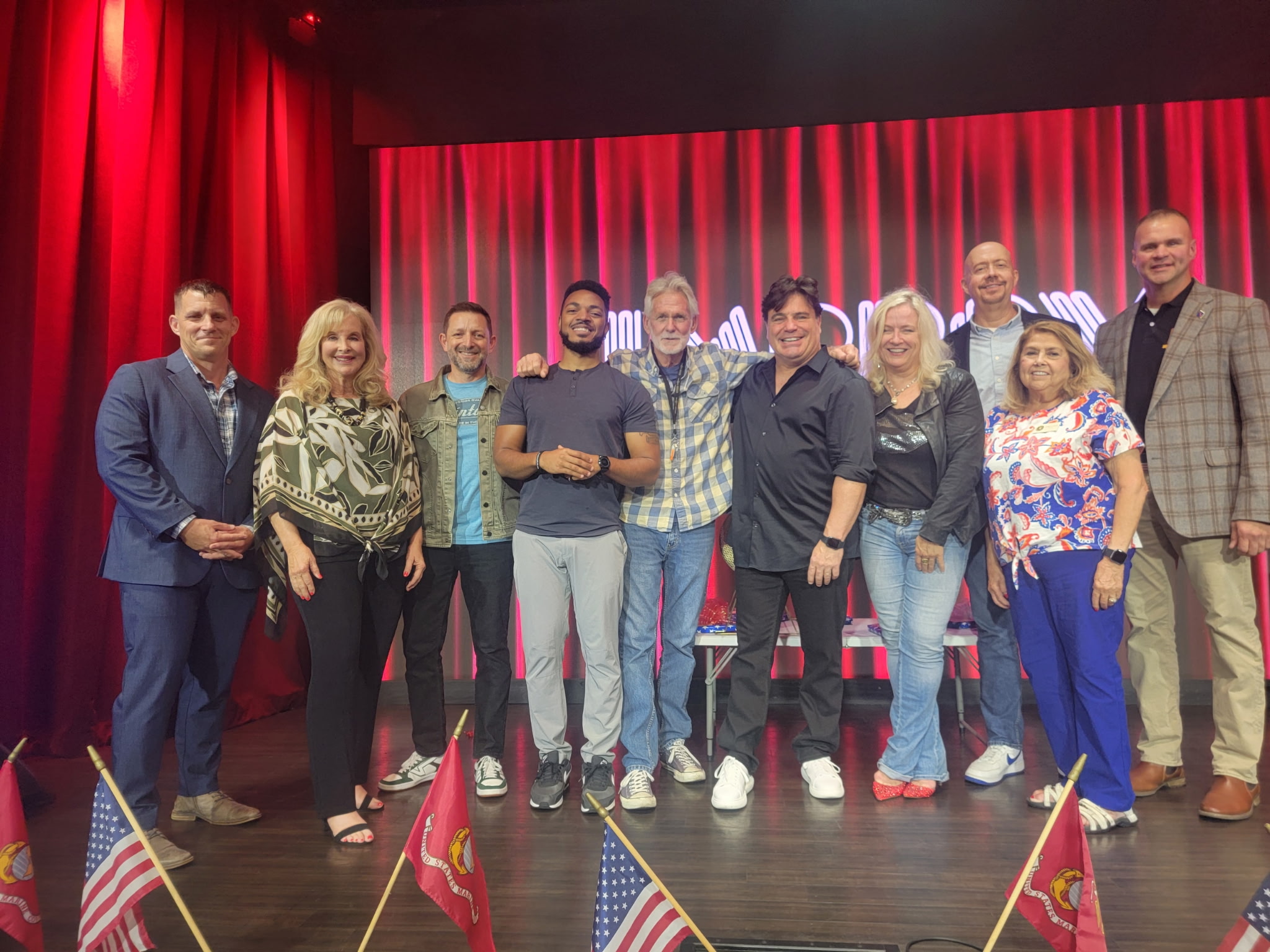 Laughs for Leathernecks Comedians - Irvine Improve