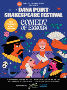 Shakespeare in the park flyer