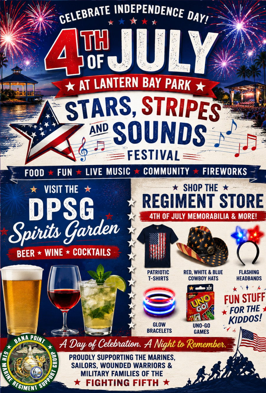 Dana Point Stars Strips Sounds flyer