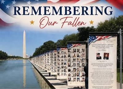 Tribute to fallen Marines