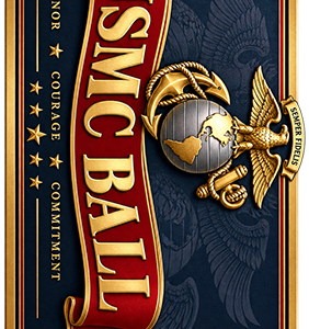 USMC Ball Ticket